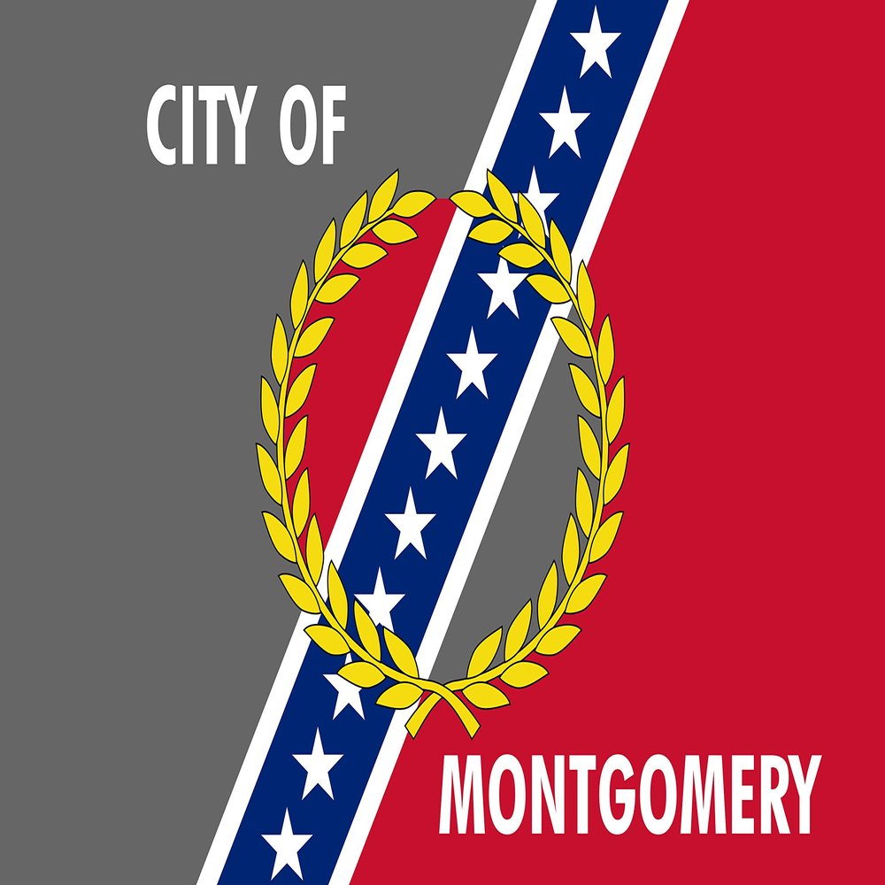 Montgomery Alabama Flag Sticker Decal Mega Deal | 7 Stickers | Waterproof | Free Shipping