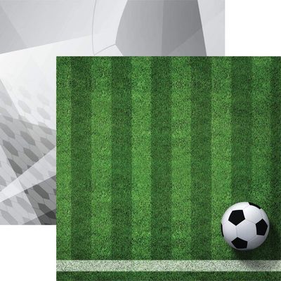 Soccer 2 - Game Day 12x12 Double Sided Paper - 5 Sheets
