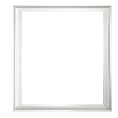 DIY Floating Frame for 16X20"/40.7X50.8cm Canvas,0.6-0.8"/1.5-2cm Deep.Picture Art Wall Dcor,Art Canvas White Frame,a Frame Kit,No Canvas Included