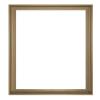Querfun DIY Floating Frame for 16X20/40.7X50.8cm Canvas,0.6-0.8"/1.5-2cm Deep.Picture Art Wall Dcor,Art Canvas Brown Frame view 1