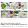 ZFFLYH DIY Rug Crochet Yarn Kits, Needlework Latch Hook Kit Christmas Printed Color Canvas Crafts Embroidery Crochet for Kids Adults Beginners, Snowman 52X38CM view 4