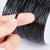 PandaHall 2 Rolls 100m/109 Yards Plastic Lacing Cord 2.3mm Lanyard String Beading Cords for Jewelry DIY Craft Bracelet Necklaces Making, Black view 4