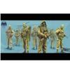 XINGCHANG 1/35 Soviet Crew Include 4 Toy Resin Model Miniature Resin Figure Unassembly Unpainted view 1