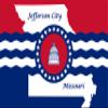 Jefferson City Missouri Flag Sticker Decal Mega Deal | 7 Stickers | Waterproof | Free Shipping view 1