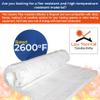 SIMOND STORE Ceramic Fiber Insulation Blanket, 1" Thick x 24" x 12" 2600F #8 Fireproof Insulation for Fireplace, Wood Stove, Pizza Oven, Forge, Furnace, Kiln, Chimney, Boiler, Dishwasher, and More view 3