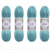 4 Balls Hand Knitting Yarn 100% Microfiber Acrylic Yarn Alize Diva Silk Effect Thread Crochet Art Lace Craft Lot of 4 skeins 400gr 1532yds (376) view 1