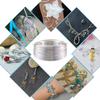 Queenbox 20 Gauge, 984 FT Aluminum Jewelry Making Wire for DIY Jewelry Supplies Repair Craft Making Beading Floral, Deep Sky Blue view 4