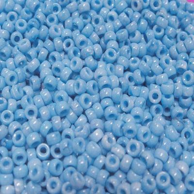 1000 Powder Blue Marbled 6.5x4mm Mini Pony Beads Made in USA School Church Craft | by Byndgreenstore