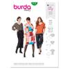 Burda Style Easy Misses' V-Neck Blouse and Dress, Code 6155 Sewing Pattern Kit, Sizes 8-18, Multicolor view 1