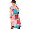 Burda Style Easy Misses' V-Neck Blouse and Dress, Code 6155 Sewing Pattern Kit, Sizes 8-18, Multicolor view 4