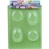 Soap Mold 7.75"X10.25"-4 Cavity - Ovals & Rounds view 1