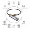 DUKABEL 1/4 to 3.5mm Adapter, 1/4 Inch Female to 1/8inch Male Headphone Adapter, TopSeries 6.35mm to aux Mini Stereo Adapter for Headphone, Guiter, Amp etc. - 30CM/12 inch view 3