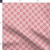 Fabric Trellis Red White Lattice Retro Printed on Petal Signature Cotton Fabric Fat Quarter - Sewing Quilting Apparel Crafts Decor view 4