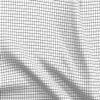 Spoonflower Fabric - Black White Grid Simple Mathematics School Printed on Cotton Poplin Fabric Fat Quarter - Sewing Shirting Quilting Dresses Apparel Crafts view 1