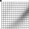 Spoonflower Fabric - Black White Grid Simple Mathematics School Printed on Cotton Poplin Fabric Fat Quarter - Sewing Shirting Quilting Dresses Apparel Crafts view 3
