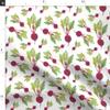 Spoonflower Fabric - Beet Radish White Vegetable Food Kitchen Cooking Veggies Chef Cook Printed on Petal Signature Cotton Fabric Fat Quarter - Sewing Quilting Apparel Crafts Decor view 4