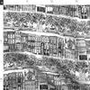 Spoonflower Fabric - West New York City Black White Line Drawing Sketch Trees Printed on Organic Cotton Sateen Fabric Fat Quarter - Sewing Quilting Apparel Home Decor view 4
