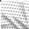 Spoonflower Fabric - Love White Donkey Heart Girly Pretty Cute Printed on Organic Cotton Sateen Fabric Fat Quarter - Sewing Quilting Apparel Home Decor view 4