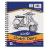 UCREATE Sketch Diary, Medium Weight, 11" x 9", 70 Sheets, Pack of 3 view 2