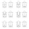 McCalls M8133A Men/BOY Costume, A (S-M-L-XL-XXL-XXXL), White view 3