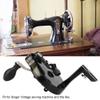 Oumefar Sewing Machine Hand Crank, Metal Hand Crank Handle for Vintage Sewing Machine Replacement Handcrank Accessory Antique Treadle Parts view 2