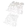 KSCRAFT Gingerbread Family Metal Cutting Dies Stencils for DIY Scrapbooking/Photo Album Decorative Embossing DIY Paper Cards (Big Size) view 1