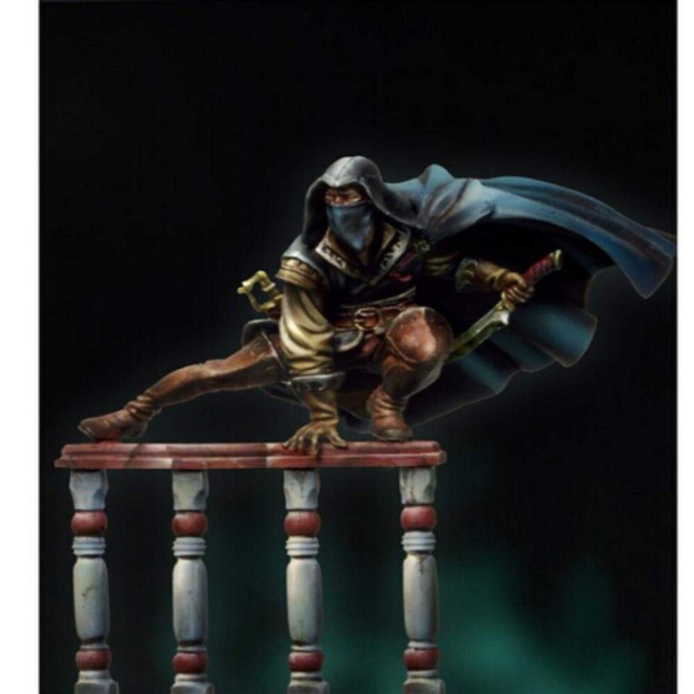 XINGCHANG Resin Figure Model Kits Miniature Gk Unassembly Unpainted 1/32 54Mm Ancient Warrior 54Mm