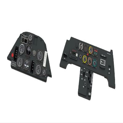 Eduald 1/32 Look Messerschmitt Bf109E Instrument Board (For Edual), Plastic Model Parts EDU634021