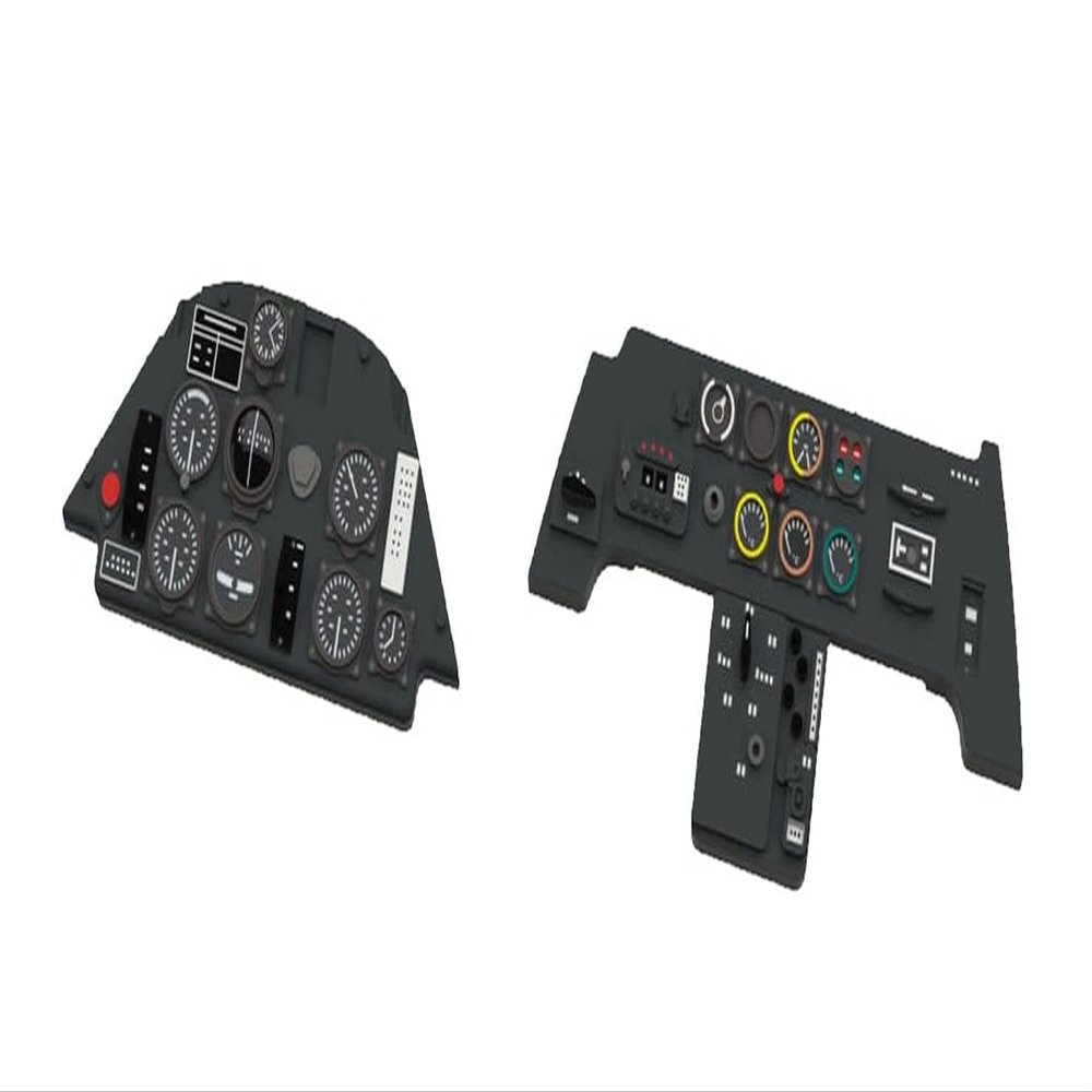 Eduald 1/32 Look Messerschmitt Bf109E Instrument Board (For Edual), Plastic Model Parts EDU634021