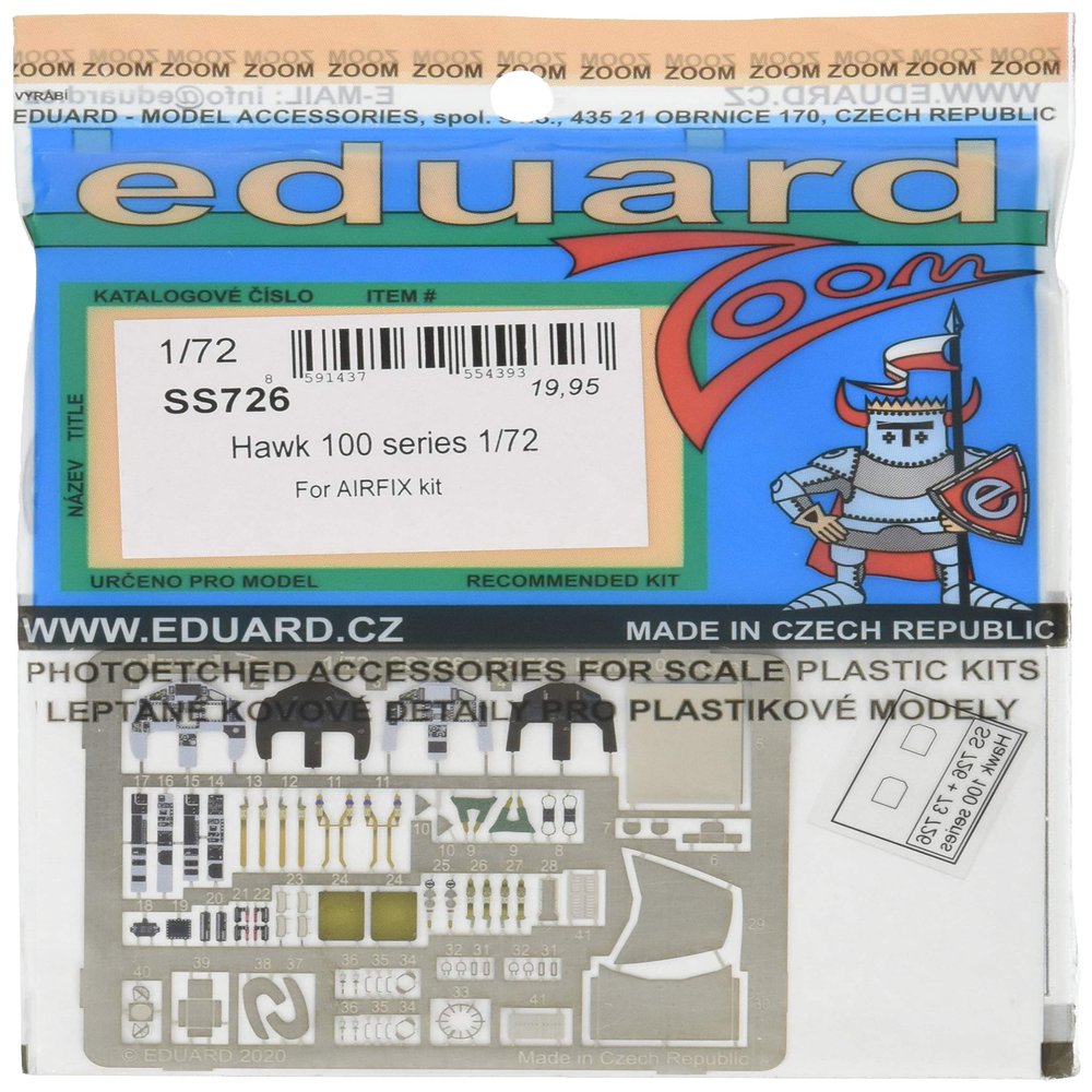 Eduard EDPSS726 Scale Model Upgrade kit, Various
