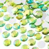 John Bead 400 Pieces 12mm (SS50), Peridot AB, Acrylic Round Flat Back Rhinestones for Jewelry Making, DIY Crafts, Nail Art, Face Makeup, Clothes view 1