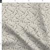Spoonflower Fabric - Golf Clubs Beige Golfing Balls Tan Men Printed on Denim Fabric by The Yard - Bottomweight Apparel Home Decor Upholstery view 2