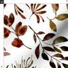 Spoonflower Fabric - Autumn Fall Leaves Nature Botanical Prints Printed on Minky Fabric by The Yard - Sewing Baby Blankets Quilt Backing Plush view 3