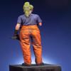 XINGCHANG Assembly Unpainted Scale 1/20 Modern Female Mechanic Crew 85Mm Historical Toy Resin Model Miniature Kit view 3