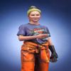 XINGCHANG Assembly Unpainted Scale 1/20 Modern Female Mechanic Crew 85Mm Historical Toy Resin Model Miniature Kit view 4