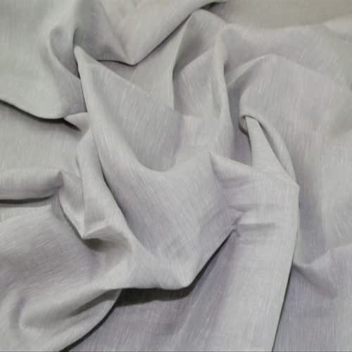 Minerva Orleans 100% Linen Fabric Sterling - per Yard