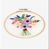 DMC Cosmos Bouqet Embroidery Kit view 1