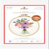 DMC Cosmos Bouqet Embroidery Kit view 2