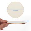 100 Pieces 4 Inch Wooden Circles, Unfinished Round Wooden Cutouts, Natural Round Wood Slices for Drinks, DIY Crafts, Coaster, Painting, Staining, Laser Engraving and Decorations view 2