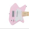 Loog Pro VI Electric kids real guitar for Beginners Ages 9+ Learning app & lessons included (Pink) view 4