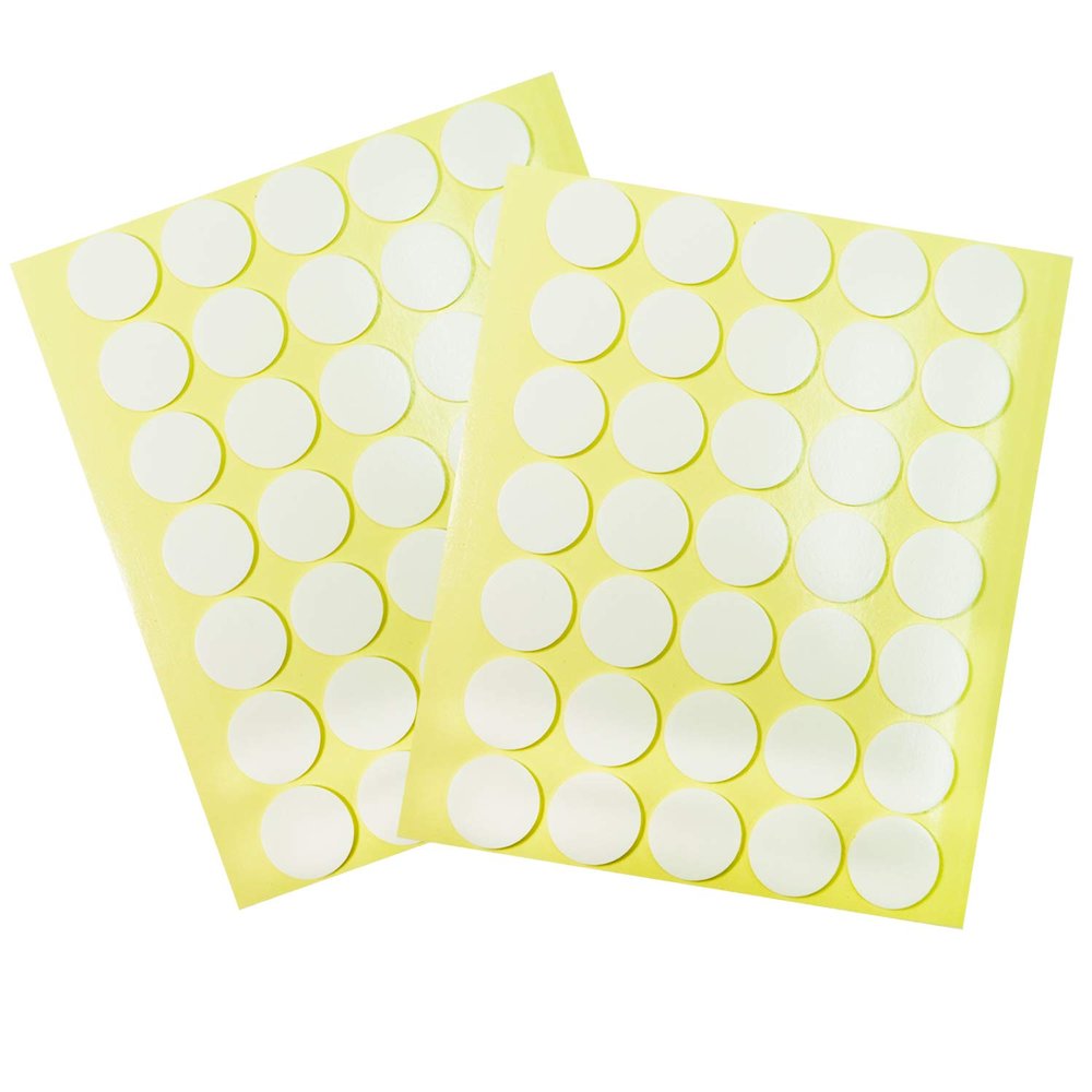 BEADNOVA 70pcs Double Sided Candle Wick Stickers for Candle Making DIY