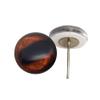 Elk Glass Eyes On Wire Pin Posts for Needle Felting Doll Making Supplies and Other Crafts (10mm) view 1