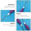 1pc Creative Bowling Shape Drawstring Threader Tool Durable Stitching Apparatus for DIY Craft Projects Easy to Use Crochet Needle for Sewing and Embroidery Tasks view 4