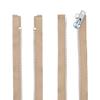 YKK #10 10 Inch to 36 Inch Aluminum Separating Jacket Zipper Extra Heavy Duty Metal Zippers for Sewing Coats Crafts (Beige - 573, 26 Inches) view 3