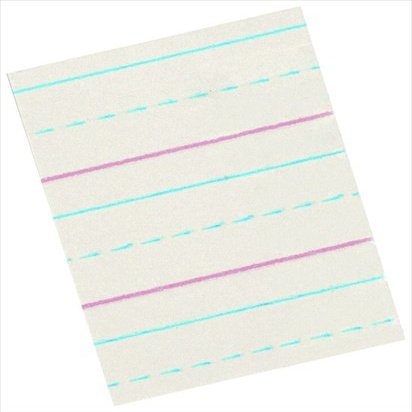 Short Way Newsprint Paper For Grade 3, 10.5 x 8 In. - White