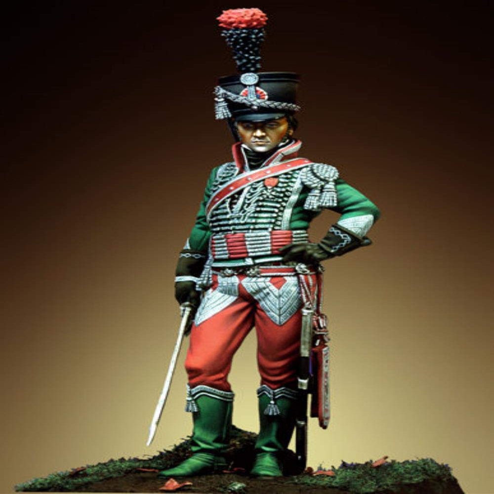 XINGCHANG 1/24 75Mm Light Cavalryman of 12Th Toy Resin Model Miniature Kit Unassembly Unpainted