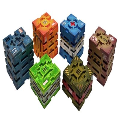 Green Stuff World MDF Boxes for Models and Miniatures Modern Sci-Fi Crates 10299