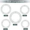 BBTO 3 Pieces 10 Inch Wire Wreath Frame Metal Green Round Wreath Form Holiday Wire Ring for Easter Wreaths Making Supply Floral Arrangements Door DIY Craft Weddings Outdoor Home Decor view 4