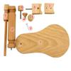 Rotated Embroidery Frame Stand, Wooden Embroidery Frame Rotatable Hoop, for Most Size Art Craft Handy Sewing Christmas Decorations of Hoops (1) view 2