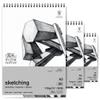 Winsor & Newton Classic Sketching Paper Pad, 5.5" x 8.5", 50 Sheets, 110gsm, Extra White view 2